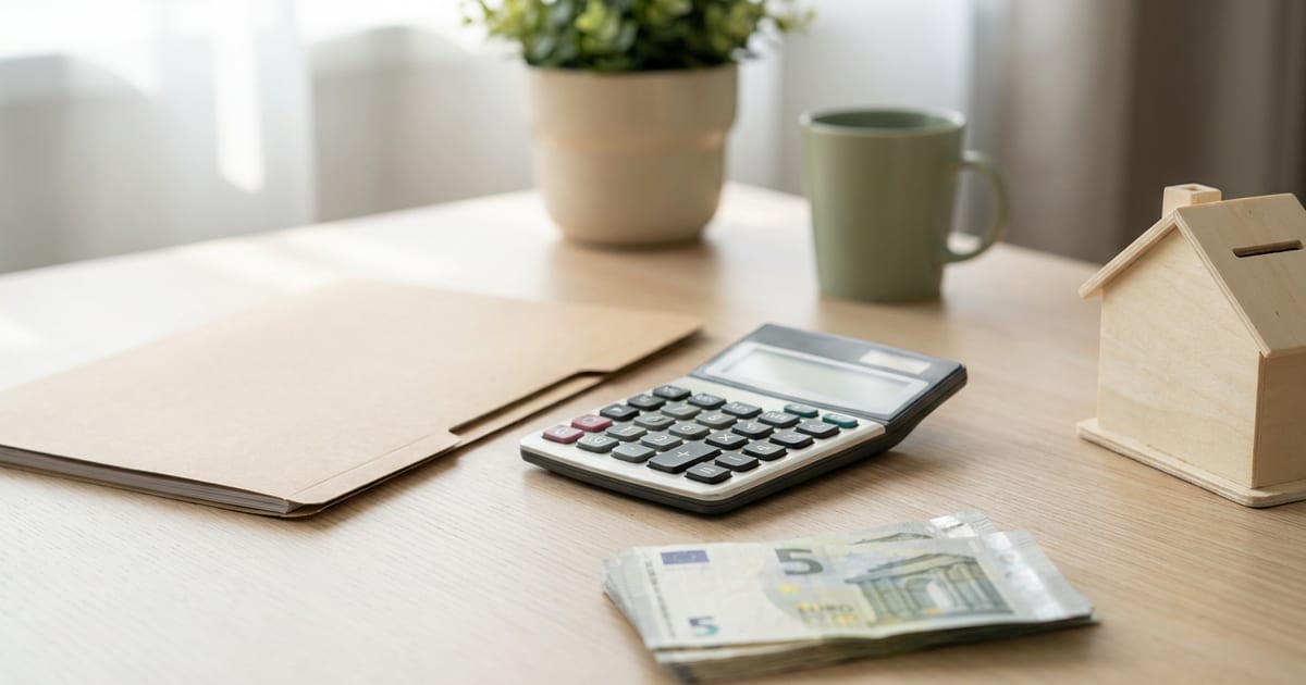 Dossier MaPrimeRénov' avec billets en euros et formulaire d'aide à la rénovation